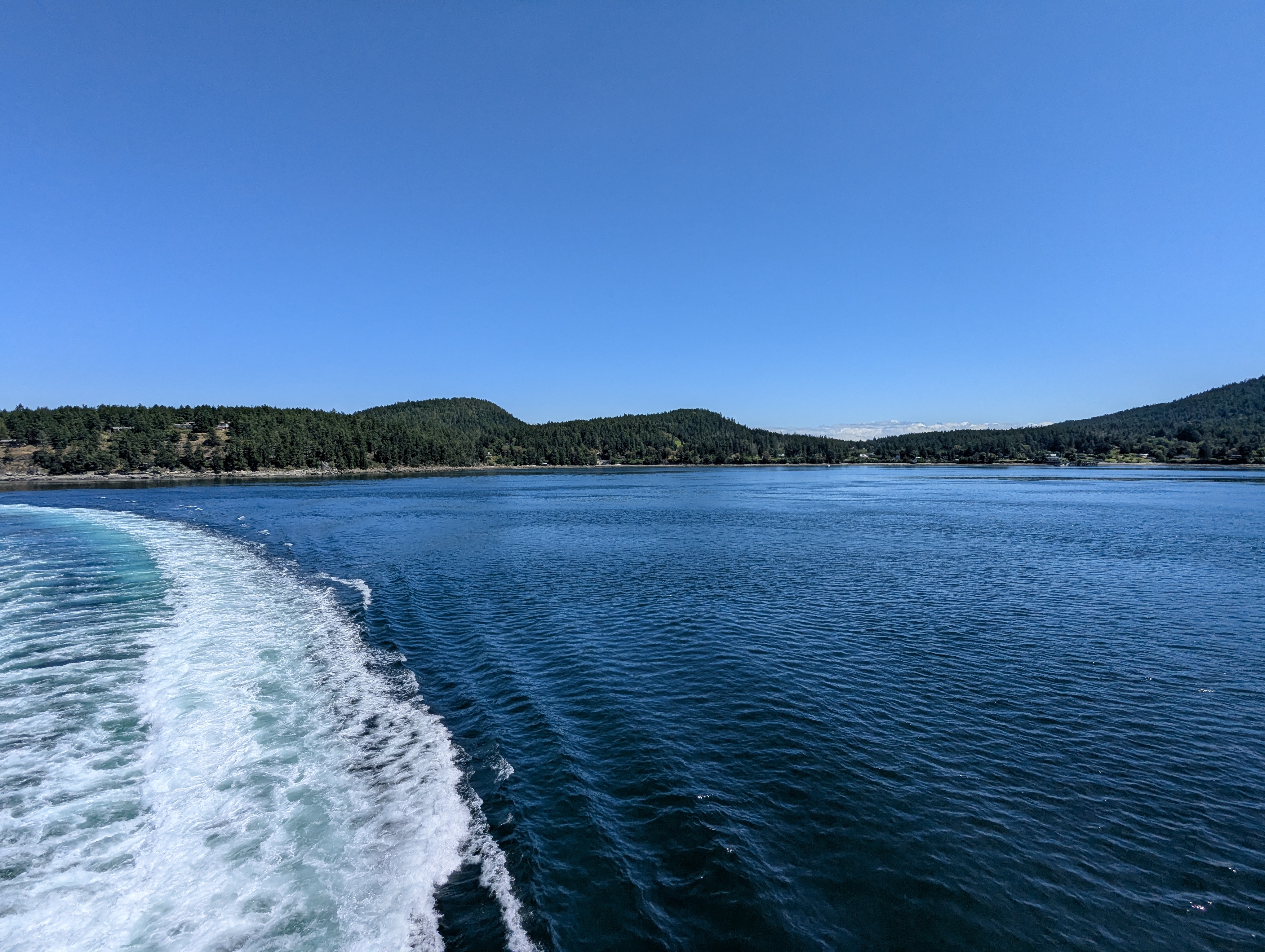 Birthday Trip to Canada, Ferry, Vancouver Island, British Columbia